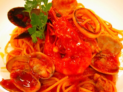 シーサイド・カプリ　ペスカトーレ　海の見えるレストラン　ランチ